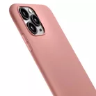 iPhone 14 Pro Max 3MK matt szilikon tok licsi