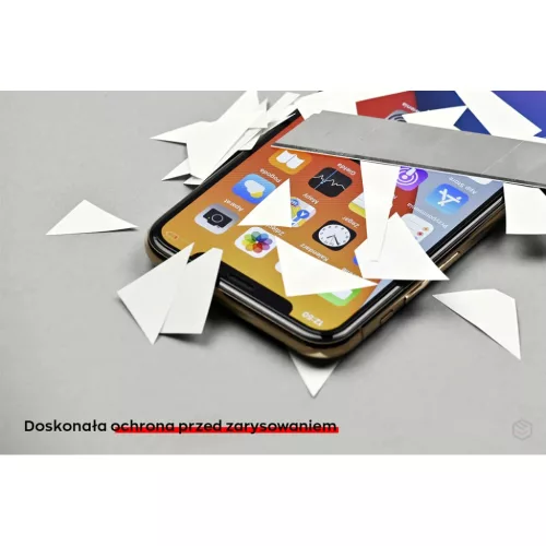 iPhone 14 Pro Max/15 Plus MyScreen Diamond Lite Edge 5D kijelzővédő üvegfólia fekete