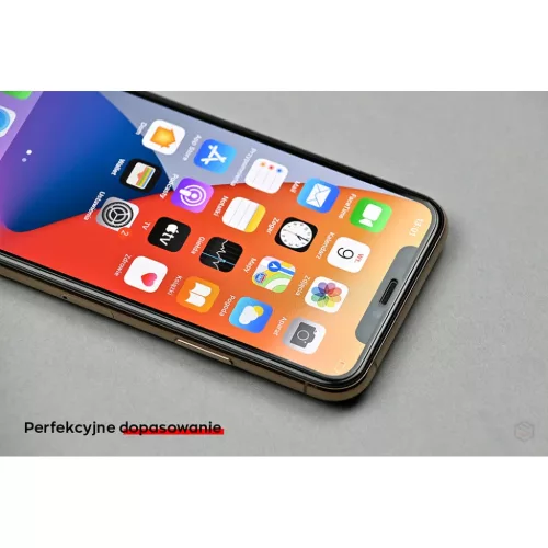 iPhone 14 Pro Max/15 Plus MyScreen Diamond Lite Edge 5D kijelzővédő üvegfólia fekete
