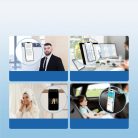 iPhone 14 Plus Joyroom Defender tok támasztékkal, átlátszó (JR-14H3)