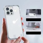 iPhone 14 Plus Joyroom Defender tok támasztékkal, átlátszó (JR-14H3)