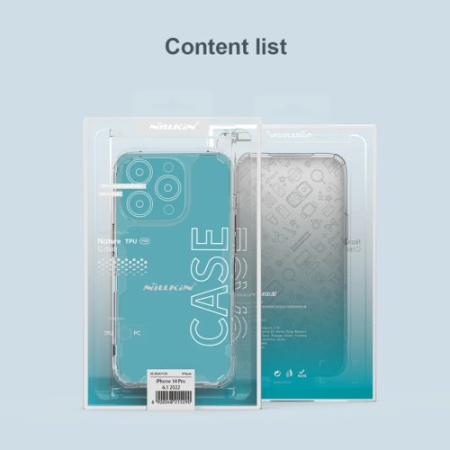 iPhone 14 Pro Nillkin Nature TPU Pro tok kék