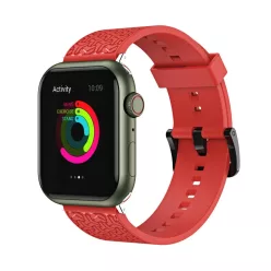   Apple Watch 4/5/6/7/8/SE (38/40/41mm) Strap Y óraszíj piros