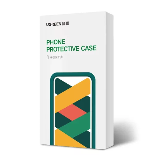 iPhone 14 Pro Max Ugreen Kickstand Protective Hard tok gél kerettel fekete