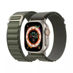   Apple Watch 4/5/6/7/8/SE (38/40/41mm) alpesi pánt, óraszíj zöld Alphajack