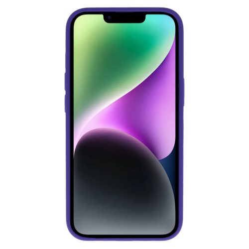 iPhone 14 Plus Vennus Szilikon Lite Tok indigó