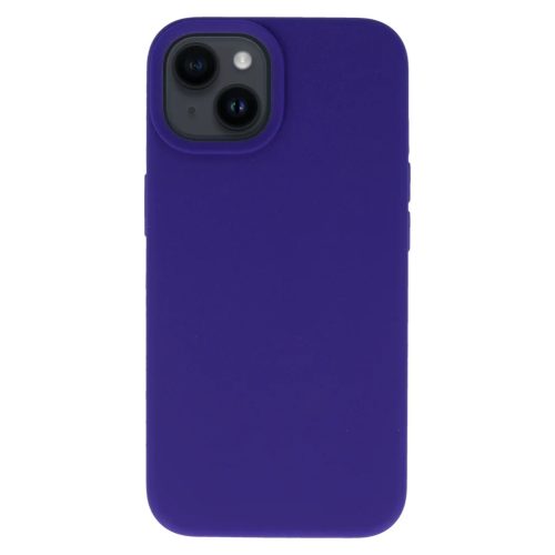 iPhone 14 Plus Vennus Szilikon Lite Tok indigó