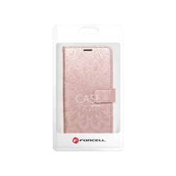 iPhone 14 Forcell MEZZO mandala mintás fliptok rose gold