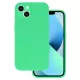 iPhone 14 Pro Max Vennus Szilikon Lite Tok menta