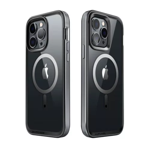 iPhone 14 Pro Max fekete Supcase Edge MagSafe kompatibilis tok