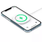 iPhone 14 Pro Max MagSafe-kompatibilis átlátszó virágmintás tok Alphajack (A)