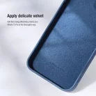 iPhone 14 Pro Max Nillkin CamShield Silky szilikon tok kék