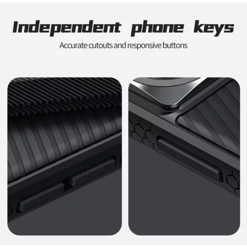 iPhone 14 Pro Max Nillkin Strap tok fekete