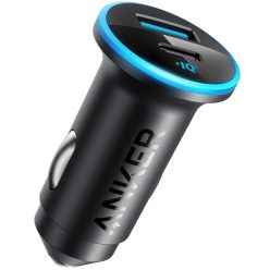   Anker 323 autós töltő, 52.5W, 3A, 1 x USB-A - 1 x USB-C, Fekete A2735G11