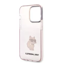   iPhone 14 Pro Max Karl Lagerfeld KLHCP14XHNCHTCP IML Choupette NFT tok rózsaszín