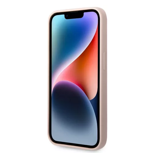 iPhone 14 Pro Max Karl Lagerfeld KLHCP14XSNCHBCP Liquid Silicone Choupette NFT tok rózsaszín