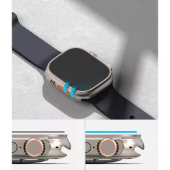   Apple Watch Ultra 1/2/3 (49mm) Ringke ID FC kijelzővédő üvegfólia 4db
