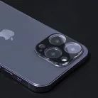 iPhone 14/ 14 Plus/ 15/15 Plus Wozinsky Full Camera Glass 9H kameralencse védő üvegfólia fekete