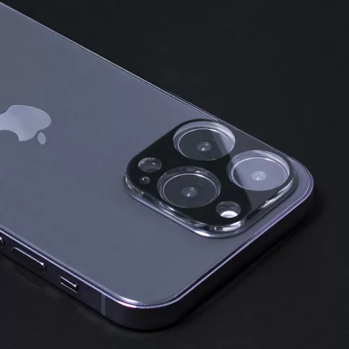 iPhone 14/ 14 Plus/ 15/15 Plus Wozinsky Full Camera Glass 9H kameralencse védő üvegfólia fekete