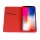 Xiaomi 12/12X Telone mágneses fliptok piros