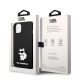 iPhone 14 Plus Karl Lagerfeld KLHCP14MSNCHBCK Liquid Silicone Choupette NFT tok fekete