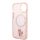 iPhone 14 Plus Karl Lagerfeld IML Karl és Choupette NFT MagSafe kompatibilis tok rózsaszín (KLHMP14MHNKCIP)