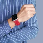 Apple Watch Ultra (49mm) Dux Ducis mágneses óraszíj piros