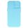 iPhone 14 Plus Camshield Soft tok világoskék