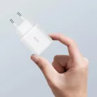 Tech-Protect C20W hálózati töltő adapter PD20W/QC3.0 1x USB-A, 1x USB-C, 1x USB-C - lightning töltőkábel