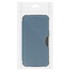 iPhone 14 Plus RAZOR fliptok sötétkék ütésálló