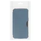 iPhone 14 Pro Max RAZOR fliptok sötétkék ütésálló