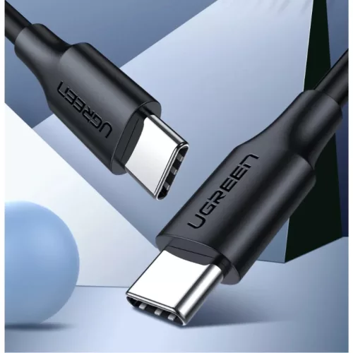 Ugreen USB-C – USB-C PD kábel 60W 1m fekete