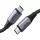 Ugreen US355 USB-C - USB-C 3.1 Gen.2, PD, 5A, 100W, 4K, 10Gbps, 1m (fekete)