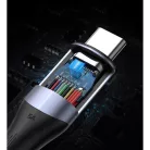 Ugreen US355 USB-C - USB-C 3.1 Gen.2, PD, 5A, 100W, 4K, 10Gbps, 1m (fekete)