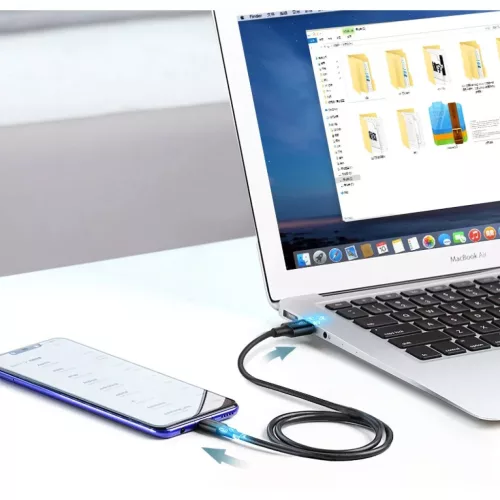Ugreen USB - USB-C kábel 1,5 m (fekete)