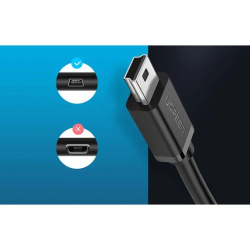 Ugreen US249 OTG USB - mini USB adapter (fekete)