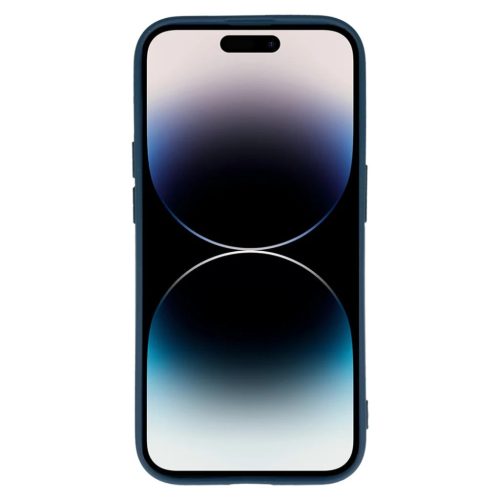 iPhone 14 Plus Vennus szilikon tok szív mintával tengerészkék