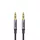 Ugreen AV183 Mini jack kábel 3.5 mm TRRS, AUX, 2m (fekete)