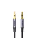 Ugreen AV183 Mini jack kábel 3.5 mm TRRS, AUX, 2m (fekete)