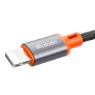 Mcdodo CA-0890 Lightning - 3.5mm AUX mini jack kábel, 1.8m (fekete)