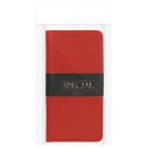 Samsung Galaxy S23 Ultra Book Special bőr fliptok piros