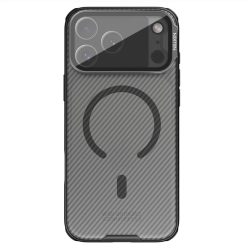   Apple iPhone 17 Pro Max átlátszó fekete Nillkin CamShield Pro mágneses tok