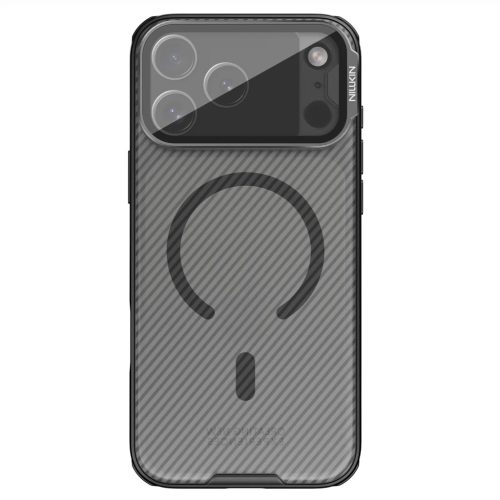 Apple iPhone 17 Pro Max átlátszó fekete Nillkin CamShield Pro mágneses tok