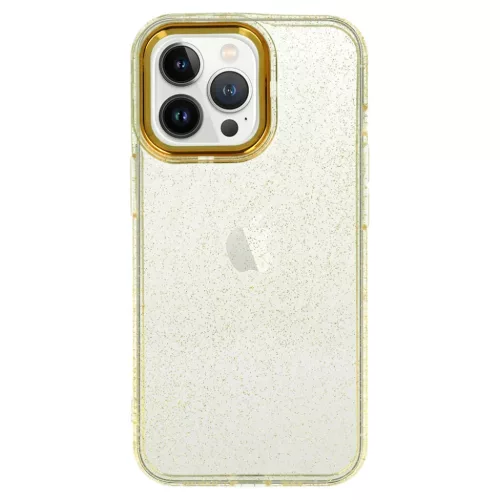 iPhone 13 Pro Max Tel Protect Gold Glitter tok arany