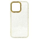 iPhone 14 Plus Tel Protect Gold Glitter tok arany