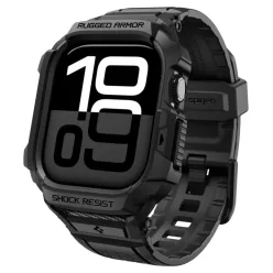   Apple Watch 10 / 11 42mm Spigen Rugged Armor "Pro" V2 matt fekete tok