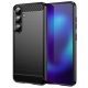 Samsung Galaxy S26 Fekete Techsuit Carbon Silicone tok