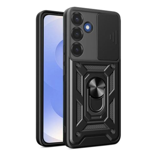 Samsung Galaxy S26 Fekete Techsuit CamShield Series tok