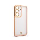 Xiaomi Redmi 14C 4G / 14C 5G / Redmi A4 / POCO C75 tok - Selymes Arany tok rózsaszín