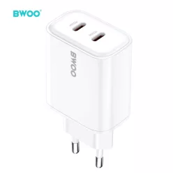 BWOO CDA206 PD fali töltő 1x USB-C port 35W fehér